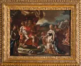 Jacopo Cestaro, La Clemenza di Dario, oil on canvas