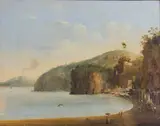 Giacinto Gigante, Spiaggia della Costiera Amalfitana