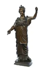 Francesco Righetti, Atena Farnese, scultura in bronze