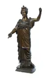 Francesco Righetti, Atena Farnese, scultura in bronze