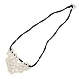 Rita Miranda, "Hive series necklace", in hand-modelled porcelain