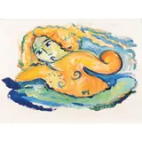 Mimmo Germana, "Untitled", 1991, oil and mixed media on paper