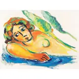 Mimmo Germana, "Untitled", 1992, oil and mixed media on paper