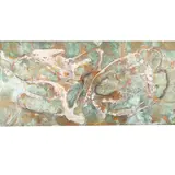 Aldo Moriconi, "Quadro n. 85", 1962, mixed media on brass sheet applied to plywood