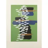 Bruno Munari, "Tempera", 1987, color screen printing