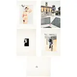 Vettor Pisani, "Folder containing five graphic works", 1972, "L'Eroe da camera"