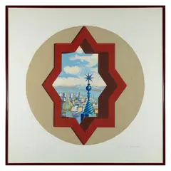 Carlo Bertocci, "Untitled", color screen printing