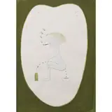 Piermario Dorigatti, "Extra Virgin", 2001, mixed media on cardboard