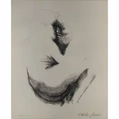 "Lovers" by Emilio Greco, 1972, engraving on silver plate, offered Jun 2026