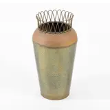 Prod. Nino Ferrari by Gio Ponti, 1935, brass umbrella stand, offered Jun 2026