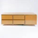 Giovanni Offredi, Prod. Saporiti, 1980, wooden storage unit