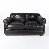 Prod. Poltrona Frau by Tito Agnoli, Poppy mod. sofa in padded leather, offered Jun 2026