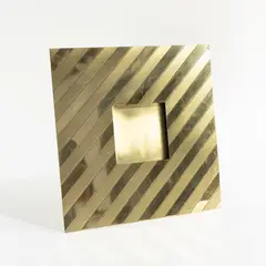Gabriella Crespi, Italian production, Brass photo frame