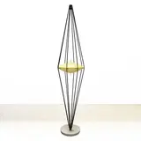 Angelo Lelii, Prod. Arredoluce, 1957, 2628 Siluro mod. floor lamp in lacquered metal