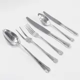 Prod. Arthr Krupp Berndorf by Gio Ponti, part of silver-plated metal cutlery service, offered Jun 2026