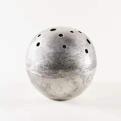Prod. Christofle by Gio Ponti, 1954, Mars mod. Gallia collection vase in silvered metal, offered Jun 2026