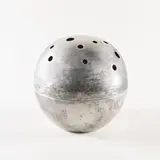 Prod. Christofle by Gio Ponti, 1954, Mars mod. Gallia collection vase in silvered metal, offered Jun 2026