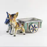Matteo Di Lieto, Italian production, polychrome ceramic sculpture