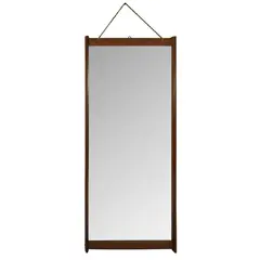 Aksel Kjersgaard, Danish manufacture, wood and mirrored glass wall mirror