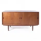 Prod. Soborg Furniture by Borge Mogensen, wooden sideboard, offered Jun 2026