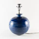 Ugo Zaccagnini, Prod. Zaccagnini, Glazed ceramic table lamp