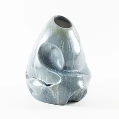 Antonia Campi, Prod. Lavenia, glazed polychrome ceramic vase