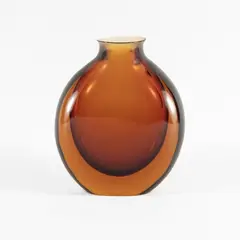 Flavio Poli, Prod. Seguso Vetri d'Arte, Colored glass vase