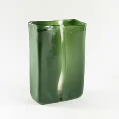 Prod. Venini by Toni Zuccheri, 1966, Scolpiti series vase in transparent glass and colored glass, offered Jun 2026