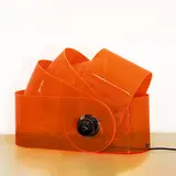 Superstudio, Prod. Design Centre, 1968, Gherpe mod. table lamp in perspex