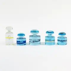 Prod. La Murrina by Gianmaria Potenza, five weights in colored glass and murrine, offered Jun 2026