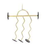 for Cleto Munari, single earring by Ettore Sottsass, 1984, in 18kt yellow gold and black onyx, offered May 2026