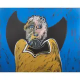 "Untitled" by Tano Festa, 1986, acrylic on canvas, offered Mar 2026
