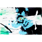 Mario Schifano, "Untitled", 1997, enamel and charcoal on canvas