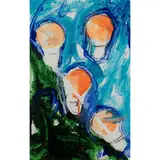 Mario Schifano, "Untitled", 1997, enamel on canvas