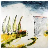 Mario Schifano, 'Italian landscape', 1986, enamel