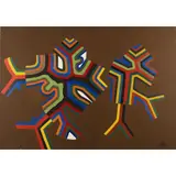 Corrado Cagli, "Composition", 1967, oil on canvas