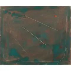 "Itinerary 3B" by Achille Pace, 1988, mixed media on canvas, offered Mar 2026