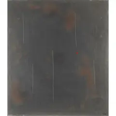 "Itinerary" by Achille Pace, 1988, mixed media on canvas, offered Mar 2026