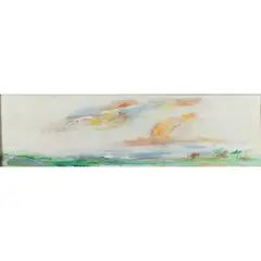 "Marina" by Ernesto Treccani, oil on canvas, offered Mar 2026