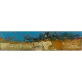 Sergio Scatizzi, "Il mare", oil on panel