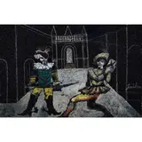 Franco Gentilini, "Truffaldino and the captain"