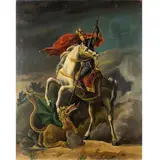 Luigi Surdi, "San Giorgio e il drago"