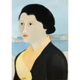 Giuseppe Cesetti, "Donna di Maremma", 1930, oil on cardboard