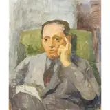 Luigi Montanarini, "Portrait of Goffredo Petrassi"