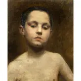 Felice Carena, "Portrait of a teenager"