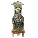 Angelo Biancini, "Madonna with child", 1966, hand-modelled