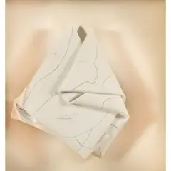 Cesare Berlingeri, "Piegare il segno", 2010, mixed media on folded canvas