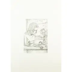 Antonio Nunziante, "Arcadia", 2006, etching