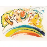 Mimmo Germana, "Untitled", 1992, oil and mixed media on paper