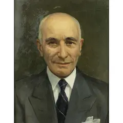 "Portrait of a Man" by Carlo Romagnoli, oil on canvas, offered Mar 2026